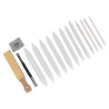 Paper Blending Stumps, Blending Stumps Tortillions 2 Sets Drawing Tools for Charcoal Sketch.