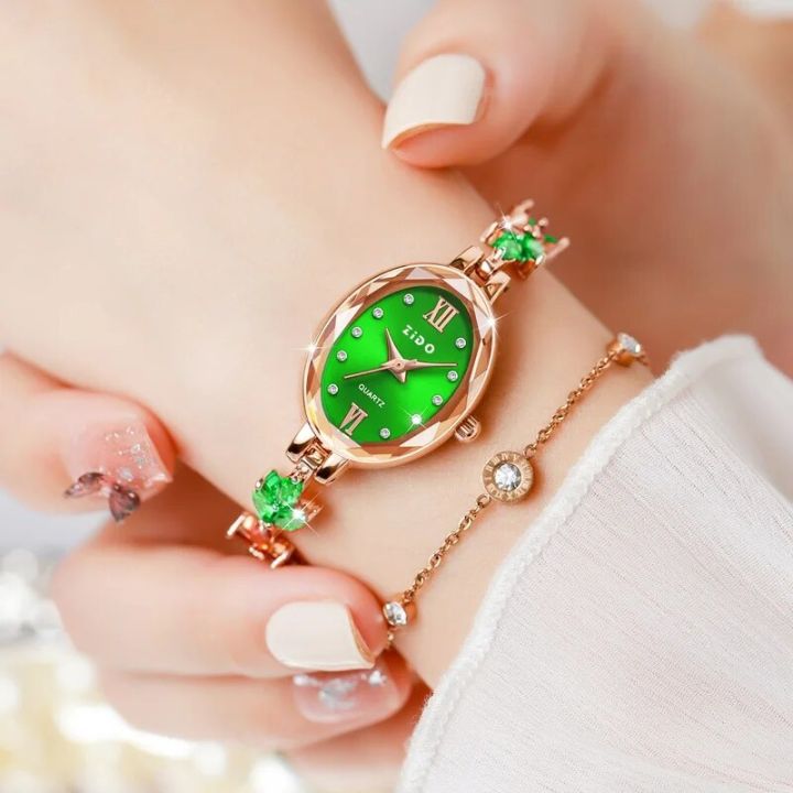 UTHAI%20V22%20Women's%20Watches%20Light%20Luxury%20Diamond%20Inlaid%20For%20Clover%20Watch%20Waterproof%20Oval%20Ladies%20Fashion%20Quartz%20Bracelet%20Wristwatch%20-%20Image%206