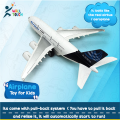 Pull & Back Metal Diecast Airbus Airplane With Light & Music. Model: A380, Boeing 747. Can be a great Collection. 