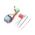 480A With fan Brushed ESC Dual-way Bidirectional ESC Air-cooled Waterproof Speed Controller for RC Cars/Boats. 