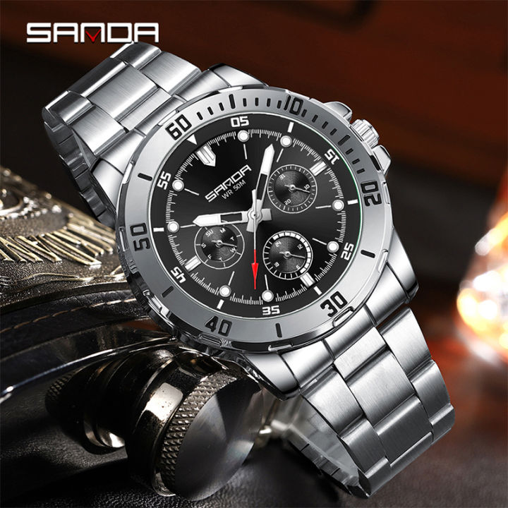 SANDA%20Simple%20Multi%20pointer%20Workplace%20Business%20Personalized%20Quartz%20Watch%20Successful%20Men's%20Watch%20SD3266-2%20-%20Image%207