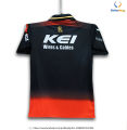 Royal Challengers Bangalore Premium IPL Jersey For Men - RCB Half Sleeve Polo T Shirt - RCB Cricket Jersey 2025-2026.
