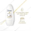 Dove Invisible Dry 48 Hours Protection 1/4 Moisturising Cream. 