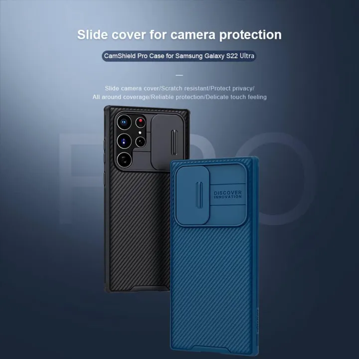 Nillkin%20for%20Samsung%20S22%20Ultra%20Case%20CamShield%20Pro%20Galaxy%20S22%20Ultra%20Case%20with%20Slide%20Camera%20Cover%20Slim%20Rugged%20Phone%20Case%20For%20Samsung%20Galaxy%20S22%20Ultra%205G%20Black%206.8''%20-%20Image%202