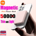 Xiaomi 50000mAh Wireless Magnetic Power Bank 15W Super Fast Charging Portable Battery Charger For iPhone Huawei Samsung 2024 New. 