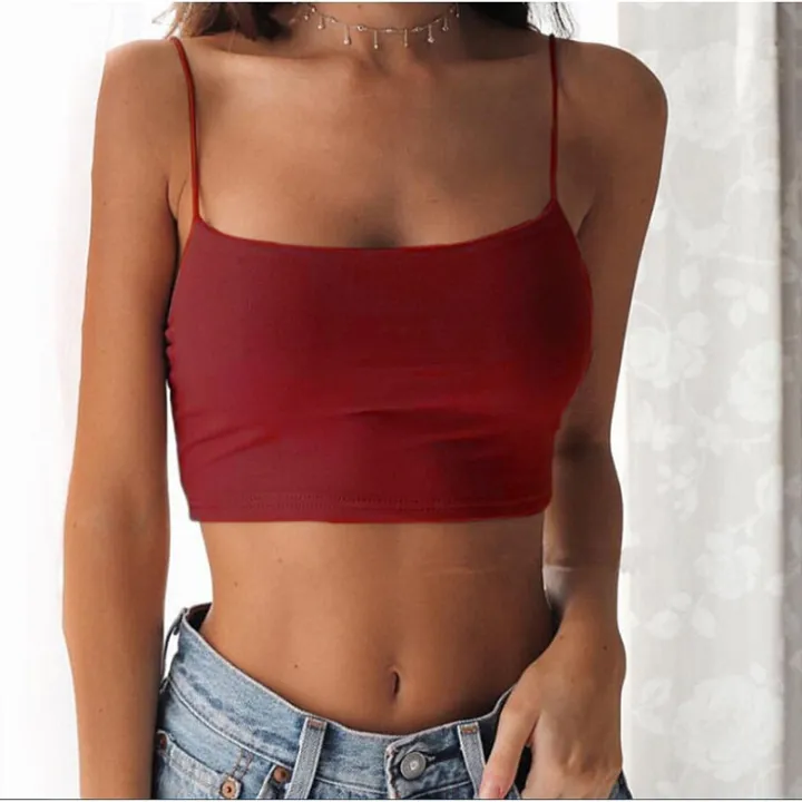 Tank%20Top%20Black%20Halter%20Crop%20Tops%20Women%20Summer%20Camis%20Backless%20Camisole%20Fashion%20Casual%20Tube%20Top%20Female%20Sleeveless%20Cropped%20Vest%20-%20Image%204