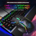 10-key Wired Mouse Macro Programming 13 RGB Lighting Modes 6-speed 12800dpi Gaming Mouse high quality. 