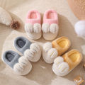 Children's Cotton Slippers Autumn and Winter Home Bag for Little Boys. 