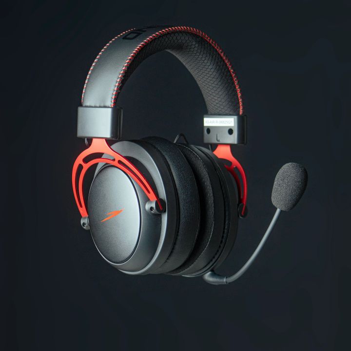 ASCEND AIR Ultra Lightweight 7.1 Surround Sound Gaming Headphone – Aluminum Frame, 53mm Drivers, Mesh Earcups, PC/Mobile Compatible