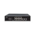 Uniview NSW2010-10T-PoE-IN 8 Ports 10/100 PoE Switch With 2 Uplink Ports. 