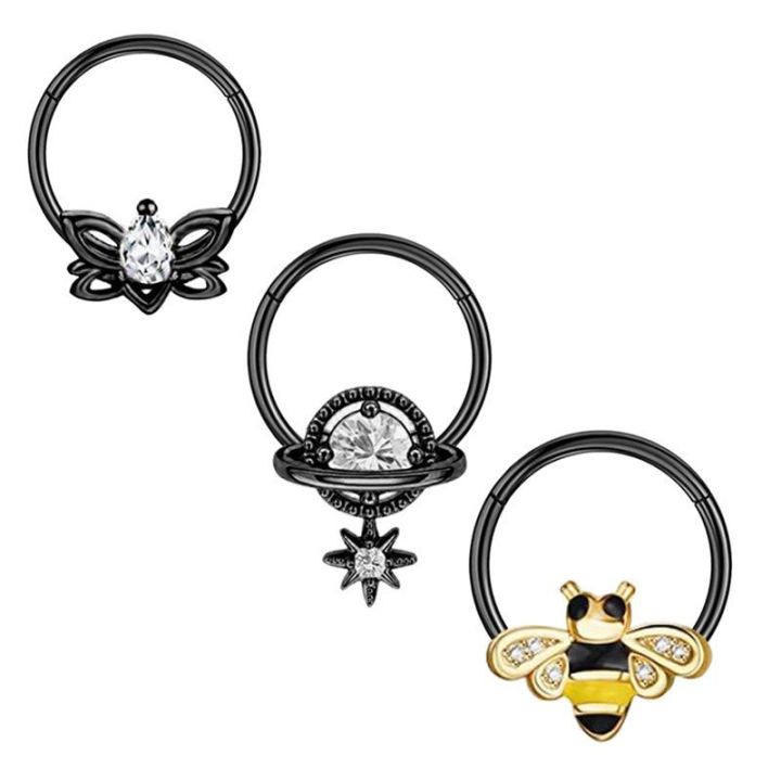 3PCS%20Daith%20Clicker%20Hoops%20Set%20Cartilage%20Piercing%20Earring%20Helix%20Hoop%20Bulk%20Septum%20Nose%20Ring%20Hoop%20Lot%20Tragus%20Hoop%20Rook%20Earrings%20-%20Image%203