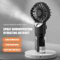 Portable Hand Held Water Spray USB Cooling Fan - Multi-color. 