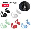 Silicone Sleeping Ear Plugs Sound Insulation Ear Protection Anti-Noise Plug Sleep Noise Reduction Swim Waterproof Earplugs. 