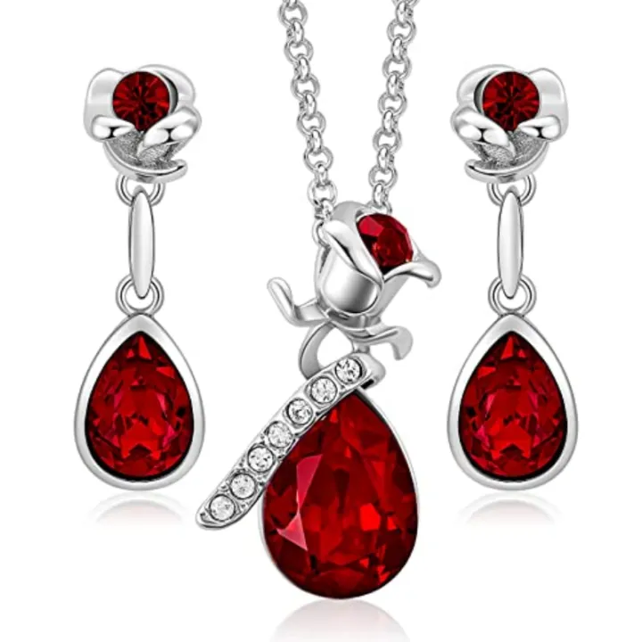 Luxury%20Fashion%20Ruby%20Rose%20Flower%20and%20Droplet%20Shape%20Pendant%20Necklace%20Earrings%20Set%20for%20Women%20Wedding%20Anniversary%20Jewelry%20Set%20Gift%20-%20Image%206
