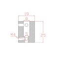 【YIYANGMAOYI111】Printer Flexible Shaft Stepper Motor Flexible Coupling Coupler Shaft Couplings 10 sizes Parts.