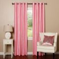 Silk Curtain For Door and Window For Luxurious Home Decor Baby Pink Cute.