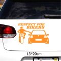 【Mary DAI Store】Three Ratels TZ-1430 13x20cm respect for car stickers auto decals. 