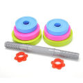 Children's Dumbbell Toy Sensory Training Equipment Children's Weightlifter Kids Toys Barbell Toy Set Dumbbell Toy Set - Multicolor.