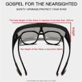 VIVIBEE Flip Up Polarized Fit Over Glasses Sunglasses Men Driving UV400 Photochromic Fishing Goggle Outdoor Women.