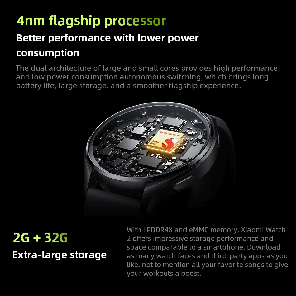 Global Version Xiaomi Watch 160+ Sports Modes AMOLED