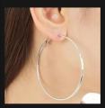 Big round hoop colege Ear Bali ring for women & girls [ size -2.75, 2.35,inchi] (55,60,70, mm). 