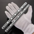 2Pcs 8-16 Ball Bearing Drawer Slides Furniture Slide Steel Ball Bearing Slides Keyboard Cabinet Cupboard Drawer Runners. 
