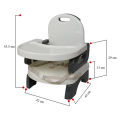 Mastela Deluxe Comfort Folding Booster Seat Infant feeding seat with tray. 