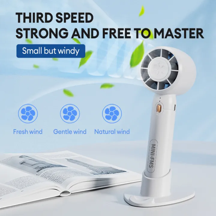 GAA%20Mini%20Handheld%20Fan%20Rechargeable%20electric%20Fans%20USB%20Strong%20Wind%20And%20Silent%205-Speed%20fan%20Adjustment%20Phone%20Holder%20-%20Image%203