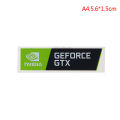 5PCS New NVIDIA GTX GEFORCE Laptop Desktop Label Decorative Sticker.