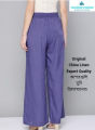 China Linen Loose Fit Flared Wide Summer Speacial  Palazzo Plazo Pants for woman. 