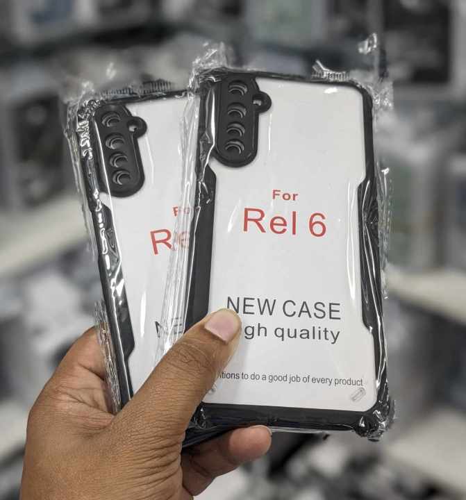Xundd%20Case%20For%20Realme%206%20Case%20Shockproof%20Transparent%20Bumper%20Back%20Phone%20Cover%20-%20Image%205