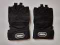 Ventilated Weight Lifting Workout Gloves With Built-In Wrist Wraps - Suitable For Men And Women.