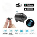 Super Premium Rechargeable Battery X5 Mini Camera Full HD 1080P 4K WiFi Wholesale Wireless CCTV Night Vision 140 Wide Angle Lens Video Recorder Sound Detector for Safety Security IP Controlled Professional Cam Black Color Free Gift Mobile Stand Included!. 