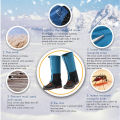 Leg Gaiters Waterproof Snow Boot Gaiters Outdoor Leg Gaiters for Hiking Walking Hunting Climbing Mountain. 