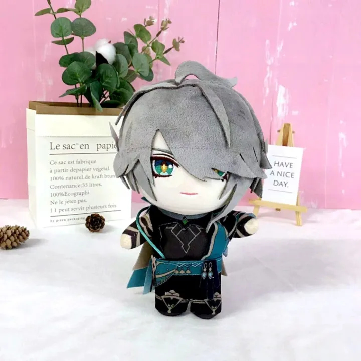 Genshin%20Impact%20Plush%20Doll%20Albedo%20Xiao%20Hu%20Tao%20Kazuha%20Zhongli%20Venti%20Ganyu%20Tartaglia%20Klee%20Anime%20Plushie%20Kawaii%20Cute%20Kids%20Gift%2020cm%20-%20Image%204