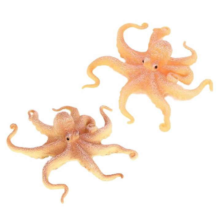 【Homesickneisi】New Realistic Sea Animals Solid Simulation Octopus Figurines ABS Actions Figures Models Collection EducationAl Toys For Children