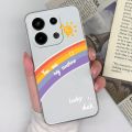 Phone Case For Xiaomi Redmi Note 13 4G Back Cover Cute Cat Shockproof Transparent Silicone Matte TPU For Redmi Note 13 Pro Funda. 