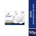 Dove Beauty Bar Soap White 50g (Made in India).