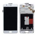 Display Complete unit for OnePlus 3 Three A3000 A3003 5.5 OnePlus 3T A3010 + Frame Repai white.