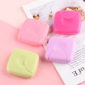 Portable Mini Tampon Storage Box / Cotton Cosmetic Jewelry Storage Box / Multifunctional Small Fresh Square Coin Storage Box For Earphone.
