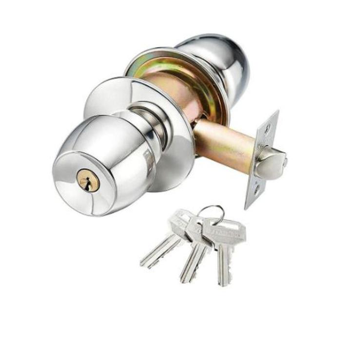 Stainless Still Heavy duty Round Handle Door Lock for Woden Door Lock