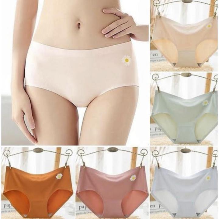 Ice silk comfortable long time useable panty underwear for women ( One Piece)