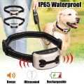 Pet  Anti Barking Device USB Electric Ultrasonic s Training Collar  Stop Barking Vibration Anti Bark Collar Black. 