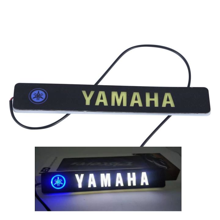 Yamaha LED Logo Light for motorcycle-  Front Name Light