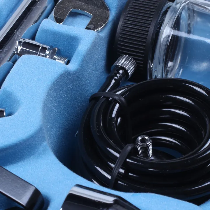 Siphon%20Feed%20Dual%20Action%200.35Mm%20Airbrush%20Kit%20Spray%20Tool%20Art%20Painting%20-%20Image%206