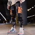 Streetwear Cargo Pants Men Print Multi-pocket Harem Pants Hop Trousers Sweatpants Hombre Man Casual Fashion Joggers Pants. 