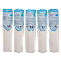 Hi Pure 5 Micron - 5 Pcs Pp Sediment Filter Cartridge - White. 