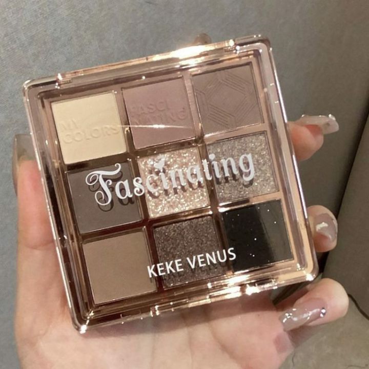 KEKE VENUS Fascinating 9 Color Eyeshadow Palette