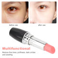 Lipstick Shape Massager Massage Tool Portable Black Lipstick Shape Vibration Face Massage Wand Facial Eye Relief Pain Tools. 
