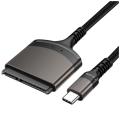 TYPE-C to SATA 3.0 Cable 2.5Inch External SSD HDD Adapter Cable Hard Drive 22 Pin Sata III for PC.
